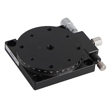 Imagem de Plataforma de Deslocamento Manual R Eixos ROTACIONAR LINHO 360 ° Tabela Deslizante 60mm RS60 L para Medição do Dispositivo de Inspeção
