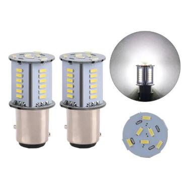 Imagem de Lampada De Freio De 2 Polos Sequencial Para Strobo Branca - CX3