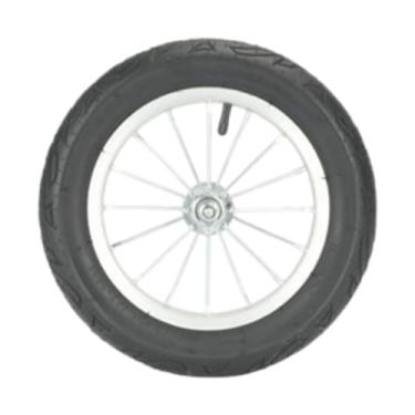 Imagem de Vaveren Roda de substituição de bicicleta de equilíbrio para traseiro dianteiro traseiro universal não -lip alumínio aro de de ar pneu de ar crianças Roda, 12 in