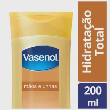 Imagem de Loção hidratante vasenol para mãos E unhas 200ML