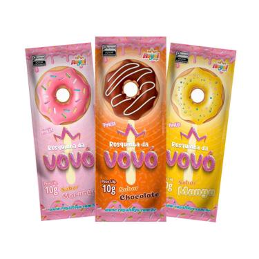 Imagem de Pirulito em formato de Donuts - Rosquinha da Vovó - 15 unidd