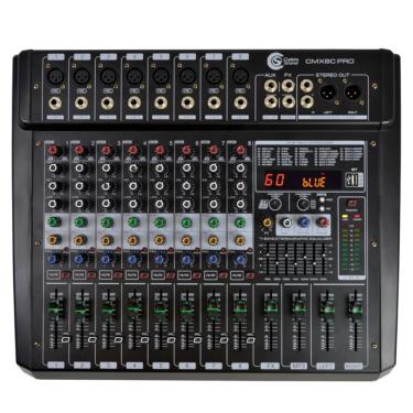 Imagem de Mesa De Som CMX8C pro Com 8 Canais - custom sound