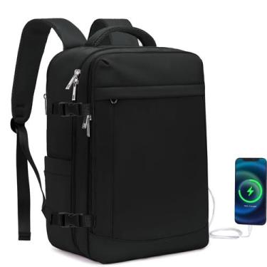 Imagem de Mochila de viagem Lossga para Spirit Airlines 45x35x20cm com USB