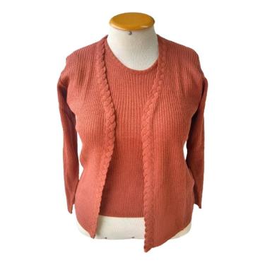 Imagem de Tween-set Feminino 2 Peças Plus Size Tricot Premium Lindo-Feminino