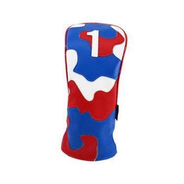 Imagem de UGPLM Tampa da capa da cabeça do clube de golfe forro de pelúcia à prova de arranhões, caixa de proteção contra sugestões de golfe, elegante, suprimentos de, Azul, Dr