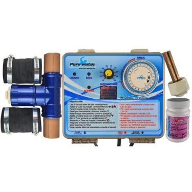 Imagem de Ionizador Piscinas Pure Water Pw-7 Tratamento Sem Cloro
