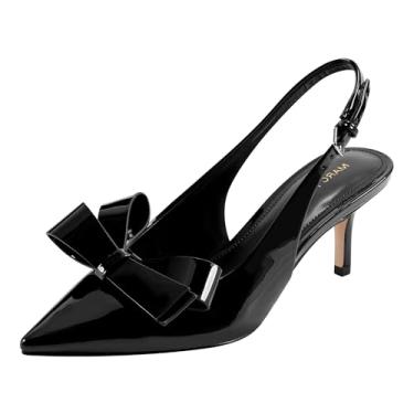 Imagem de Marc Fisher Allon Pump feminino, Patente preta 001, 35