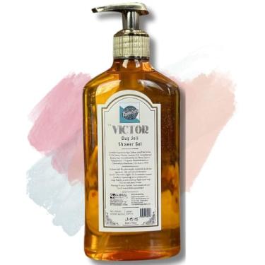 Imagem de Roomsium Dispensador de gel de banho recarregável Victor Goji Berry – 400 ml | Ecológico, sem glúten, sem parabenos, sem crueldade | Amenidades premium para hotéis, aluguéis de temporada e casas