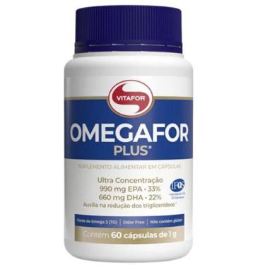 Imagem de Omegafor Plus 60 Capsulas 1000mg Vitafor, NEUTRO