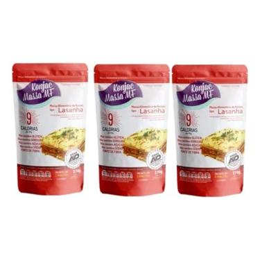 Imagem de Kit 03 Konjac Massa Tipo Lasanha de 270g