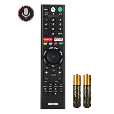 Imagem de Controle remoto por voz RMF-TX300U Raplace RMF-TX200U RMF-TX201U, para Smart TV Sony LED 4K Ultra HDTV 149331811 XBR-75X940D XBR-55X930D XBR-65X930D XBR-75X850D XBR-55X850D 0S com duas baterias