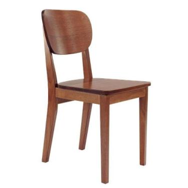 Imagem de Cadeira Bahia Assento Madeira Tauari Acabamento Verniz Amêndoa Tramont