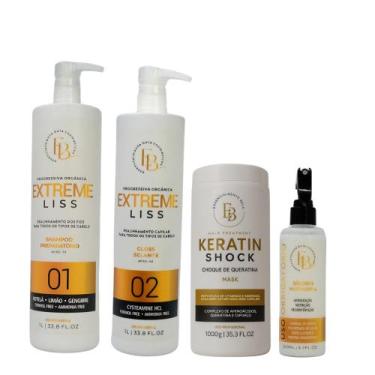 Imagem de Kit Escova Progressiva Orgânica Extreme Liss Blond Essencialmente Bela