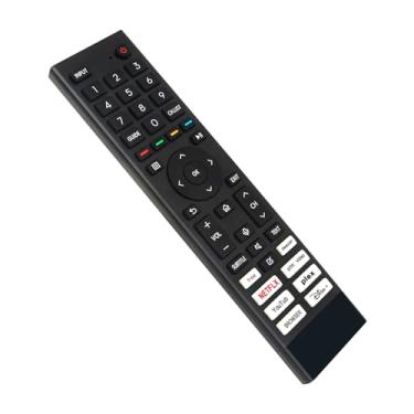Imagem de Controle remoto de substituição de voz ERF3ZE80 compatível com Hisense VIDAA Kiwi Medion Technisat Kiwi Salling Technisat Medion Tesla JVC DYON AntteQ Smart TV AV50D1 ERF3ZA80 ERF3ZB80 ERF3ZC80