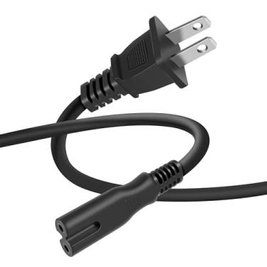Imagem de WISEVER Cabo De Alimentação Ca Compatível Com Ps5/Ps4/Ps4 Slim/Ps3 Super Slim, Console Playstation 5 4/3 Xbox Series S/X, Um Substituição 2 Slots