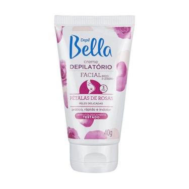 Imagem de Creme Depilatório Facial Depil Bella 40 gr Pétalas de Rosas