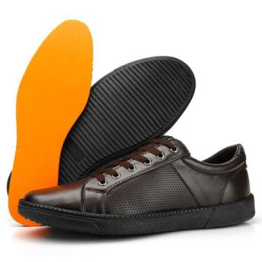 Imagem de Sapatenis Masculino Casual Tênis Preto Confortável Macio Elegante - WS
