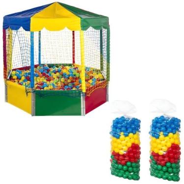 Imagem de Piscina de Bolinhas Oitavada 2,00m 1000 Bolinhas Rotoplay Brinquedos