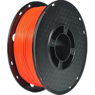 Imagem de RANKI Filamento de TPU (poliuretano termoplástico) flexível de 1,75 mm, filamento de impressora 3D, precisão dimensional +/- 0,05 mm, 98A, carretel de 1 kg, laranja