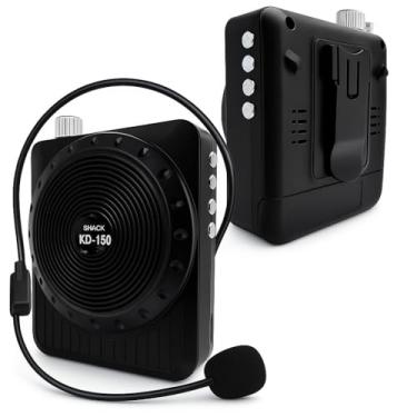 Imagem de Amplificador de Voz Megafone com Microfone e Rádio Fm para Professores-SHACK