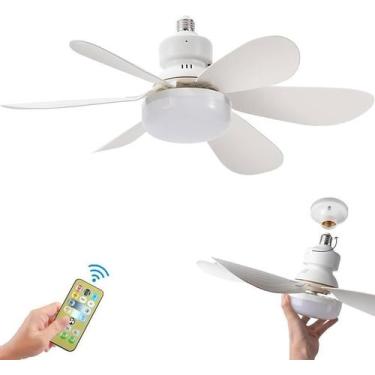 Imagem de Super Ventilador Lampada Bocal E27 30W Silencioso Bivolt - Sweet Home 