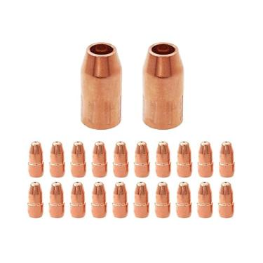 Imagem de USWELDWIRE Kit de substituição Mig 22PK para pontas Tweco Velocity VTS30 .76.2 cm e bicos VNS50F. (22PK 030 KIT)