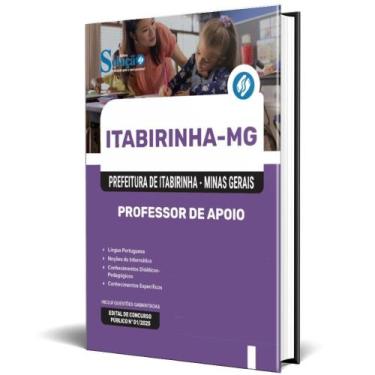 Imagem de Apostila Prefeitura De Itabirinha Mg 2025 Professor Apoio - Editora So
