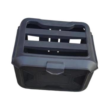 Imagem de UGPLM Suporte para bicicleta elétrica, fácil instalação, cesto de armazenamento para bicicletas com tampa para compras esportivas e viagens