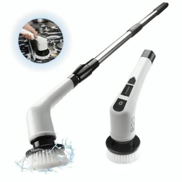 Imagem de Mop Elétrico 9 em 1 Recarregável Fácil Uso Profissional - ESFREGÃO Saa