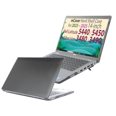 Imagem de mCover A capa é compatível apenas com notebook Dell Latitude 5440 série 5450/Precision 3480 3490 Series 2023 ~ 2025 (Não serve para nenhum outro modelo Dell) - preta