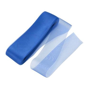 Imagem de HARFINGTON Trança de crina de cavalo rígida, 50 metros, 7,6 cm, acabamento macio de crina de cavalo para costura de desossada de poliéster, vestido de casamento, vestido de dança, corte modelador