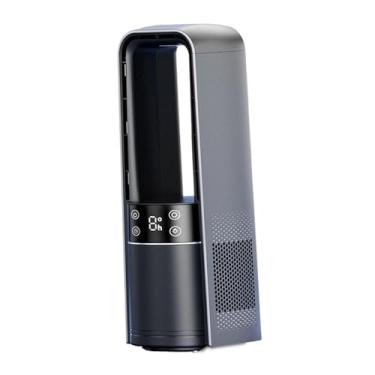 Imagem de WeiLaiKeQi Ventilador de mesa sem lâminas, refrigerador de ar, pequeno, controle por toque, ar condicionado portátil, ventilador de refrigeração para dormitório,