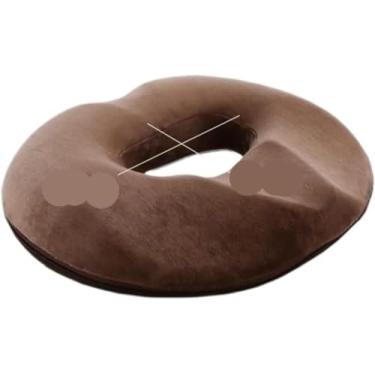 Imagem de Almofada De Assento De Espuma De Memória Almofada De Assento Almofada De Assento Cóccix De Cóccix Para Cadeira De Espuma De Memória Almofada De Cadeira Para Cadeira De, Coffee, One Size