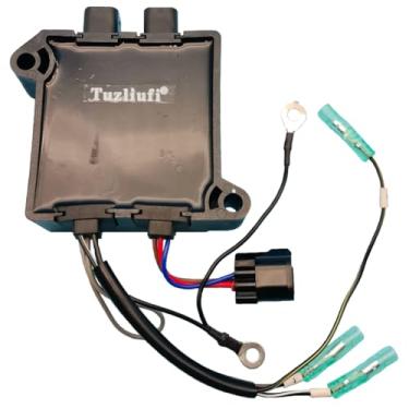 Imagem de Tuzliufi 688-85540-00 688-85540-00-00 Unidade de bobina CDI Power Pack para Yamaha 50HP 75HP 1997-2000 80HP 85HP 90HP Motor de 2 tempos, para Parsun T85-05030100 T75 T85 Saída T90 Motor de placa Z1237