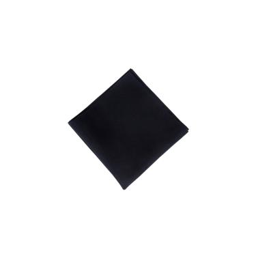 Imagem de Kit Guardanapos Basic 2 Peças 35cm x 35cm 100% Poliéster Tecido Oxford - Preto