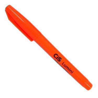 Imagem de Pincel Marca Texto Laranja Lumini Cis
