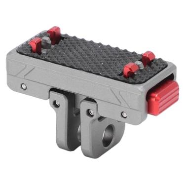 Imagem de Dpofirs Adaptador de Montagem Magnética para ACE/ACE Pro/2, Base de Alumínio de Liberação Rápida Com Parafuso de 1/4 "para Tripés, Bastões de Selfie, Acessórios de Vlogging