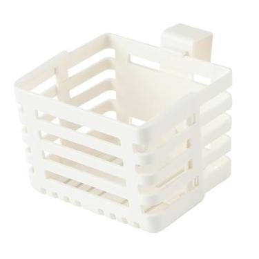 Imagem de YWJLQH Organizador de armazenamento de cesta suspensa de cozinha, recipiente retrátil, suporte de esponja para maquiagem, gel de banho, xampu, armário de