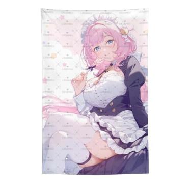 Imagem de LIEGBMEU Sexy Bikini Hot Anime Girl Tapeçaria 152.4 cm x 228.6 cm Interior Exterior Wall Quilt Art Decoração de Tapeçaria Caprichosa, Aa031