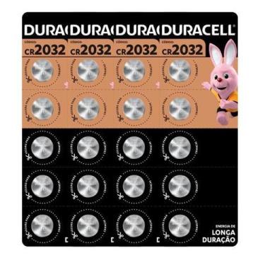 Imagem de Bateria de Lítio 2032 Duracell- Display com 20 unid