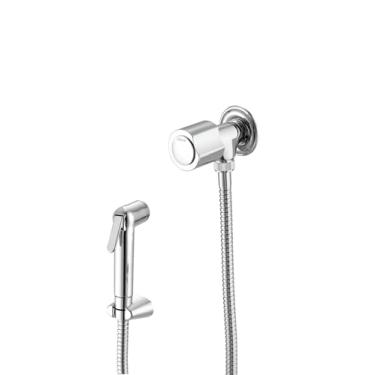 Imagem de Ducha Higiênica com Registro 1850 Linha Domus 1/4 de Volta Cromado Meber