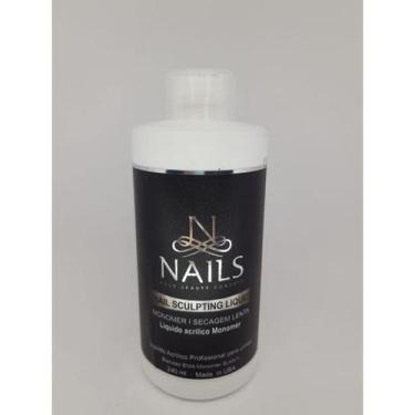 Imagem de Liquido Acrílico Monomer lento 240ml - NoBrand