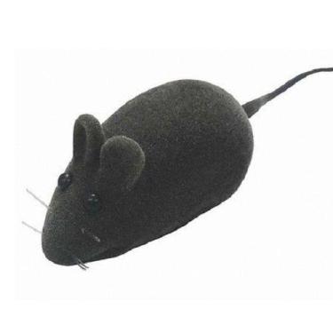 Imagem de Ratinho Cinza com Apito - Brinquedo Pet para Gatos - ARTPET