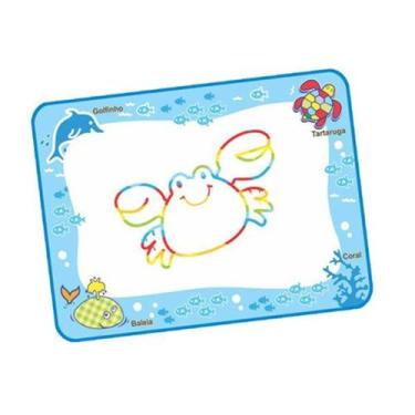 Imagem de Brinquedo Lousa Aqua Magic - Braskit, Azul