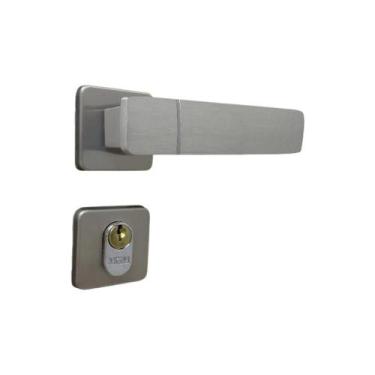 Imagem de Fechadura Capri Roseta Alumínio para Porta Externa - Mgm, Tamanho: Ext