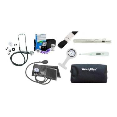 Imagem de Kit Enfermagem Acadêmico Esfigmo E Rappaport Premium - P, A, MED, Graf