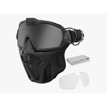 Imagem de Máscara Full Face Anti Embaçante Com Cooler (Preto)