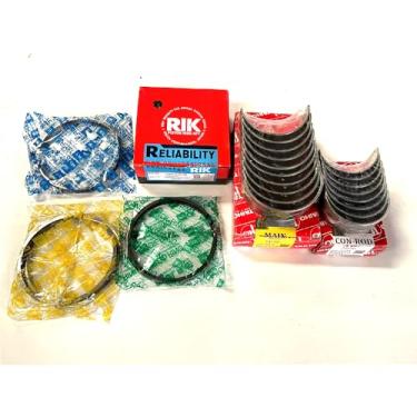 Imagem de Peças de reposição Diesel ZD30 kit de reconstrução anel de pistão + rolamento principal do eixo de manivela