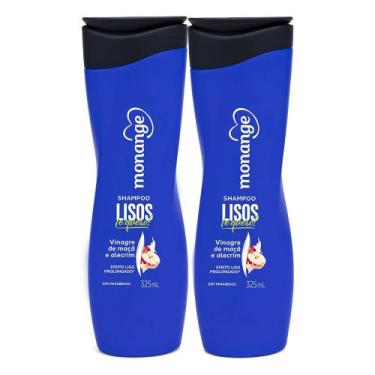 Imagem de Kit 2 Shampoo Monange Lisos Te Quero 325ml