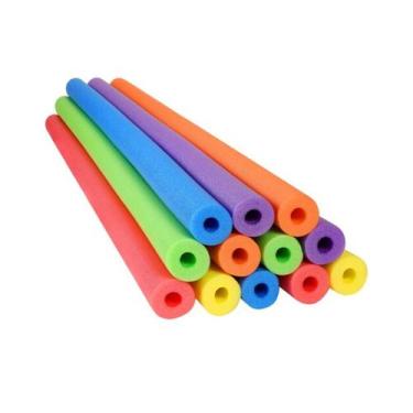 Imagem de Kit com 5 Bóias Espaguetes para Piscina Cores Sortidas - Riopex